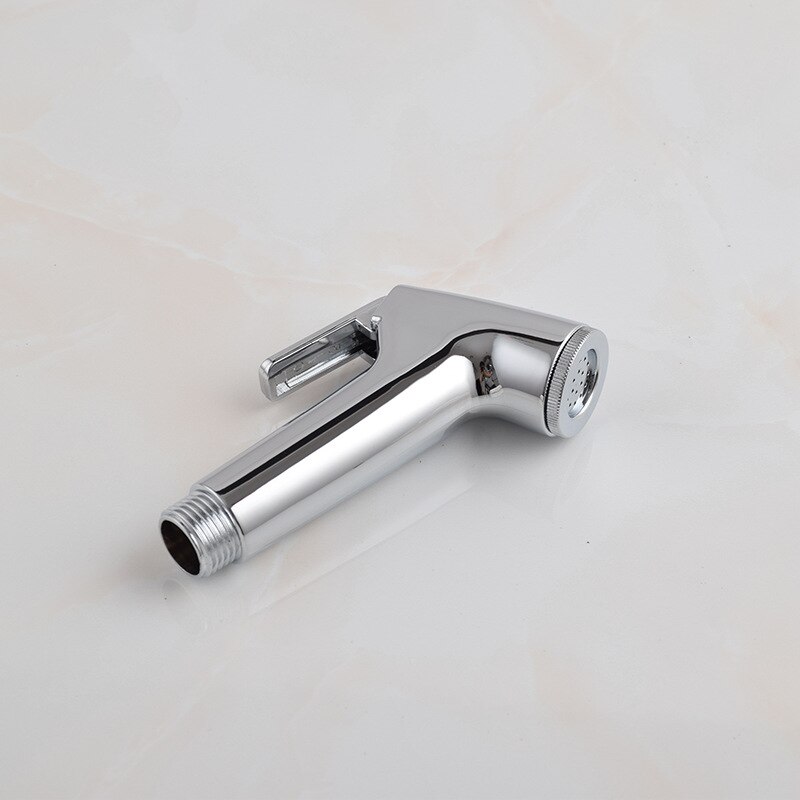 Håndholdt toalett bidet sprøyte bad bidet kran spray dusjhode håndsprøyter dusjhode selvrensende spyleenhet: Trykk 1