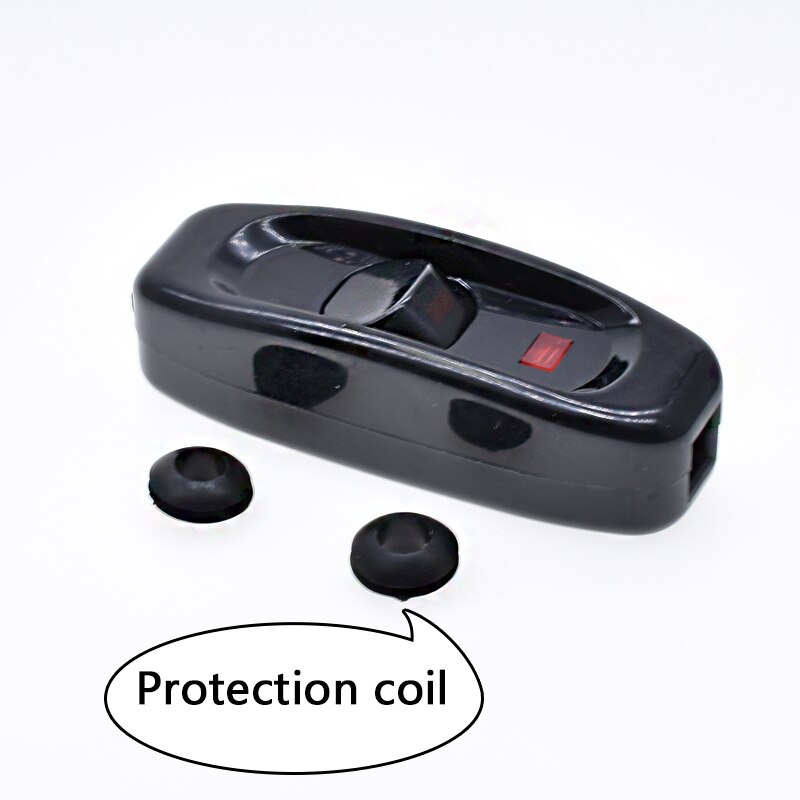 SPDT power switch control switches international KCD3 with red indicate light 3 connect prong 3 button