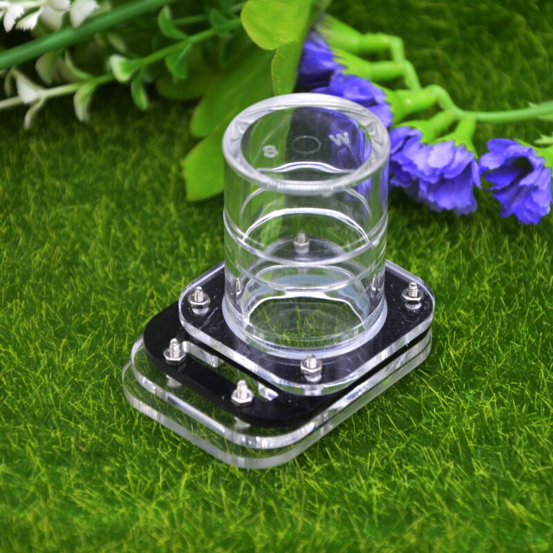 1PCS Ants Farm House Acrylic Vertical Cylindrical Water Feeder Pet Ant Nest Water Feeder Multicolor Reptile Water Feeder