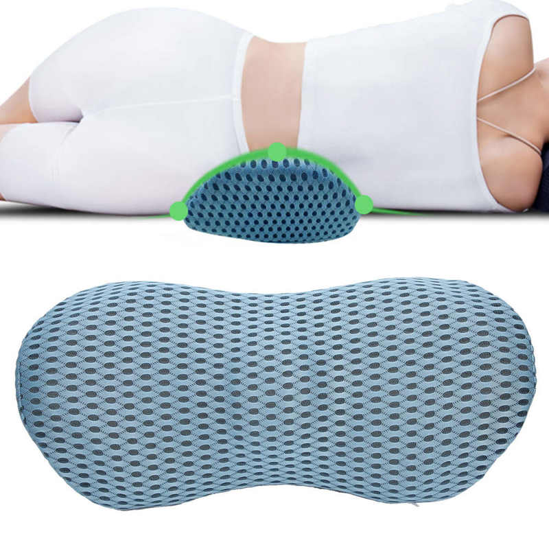 Multifunctional Lumbar Lower Back Support Pillow Waist Pain Relief Pillow Cushion