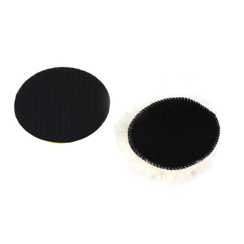 5 pièces/ensemble 4 pouces tampon de polissage Auto voiture polissage éponge roue Kit avec M10 adaptateur de forage tampon haute brut de chute