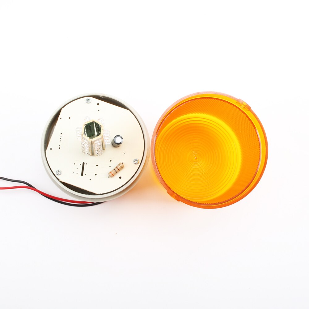AC 110V 220V 380V LED-1101 Red Yellow Green Blue Warning Light lamp Siren and Rotating Industrial Warning without buzzer