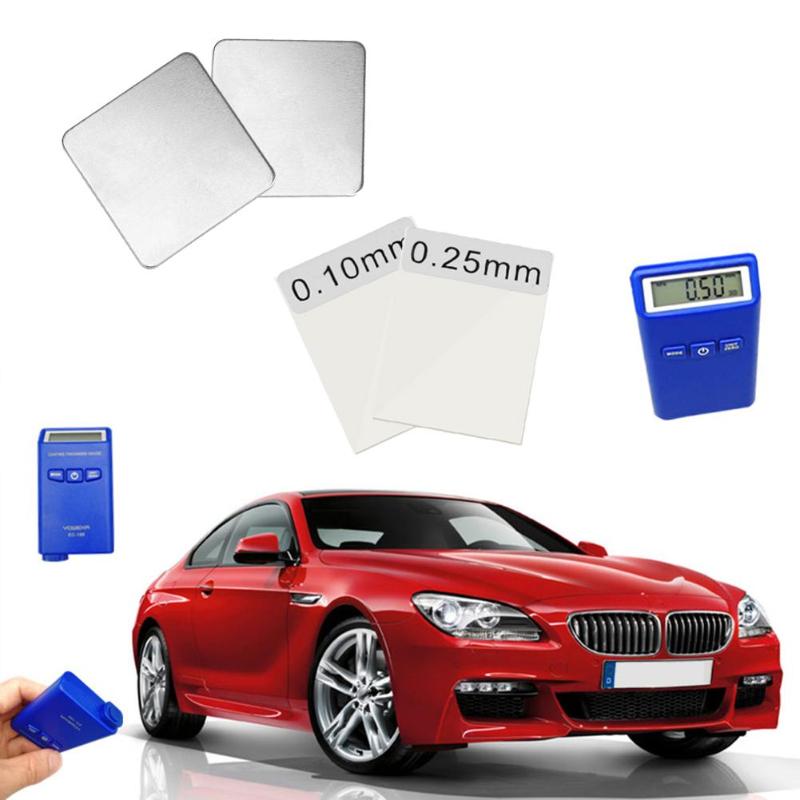 6Pcs Coating Dikte Films Kalibratie Voor Laagdiktemeter GM200