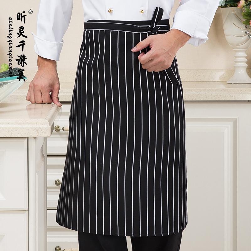 Chef Schort Keuken Veelzijdige Schort Serveerster Ober Hotel Cafe Leuk Schort J034: Oranje