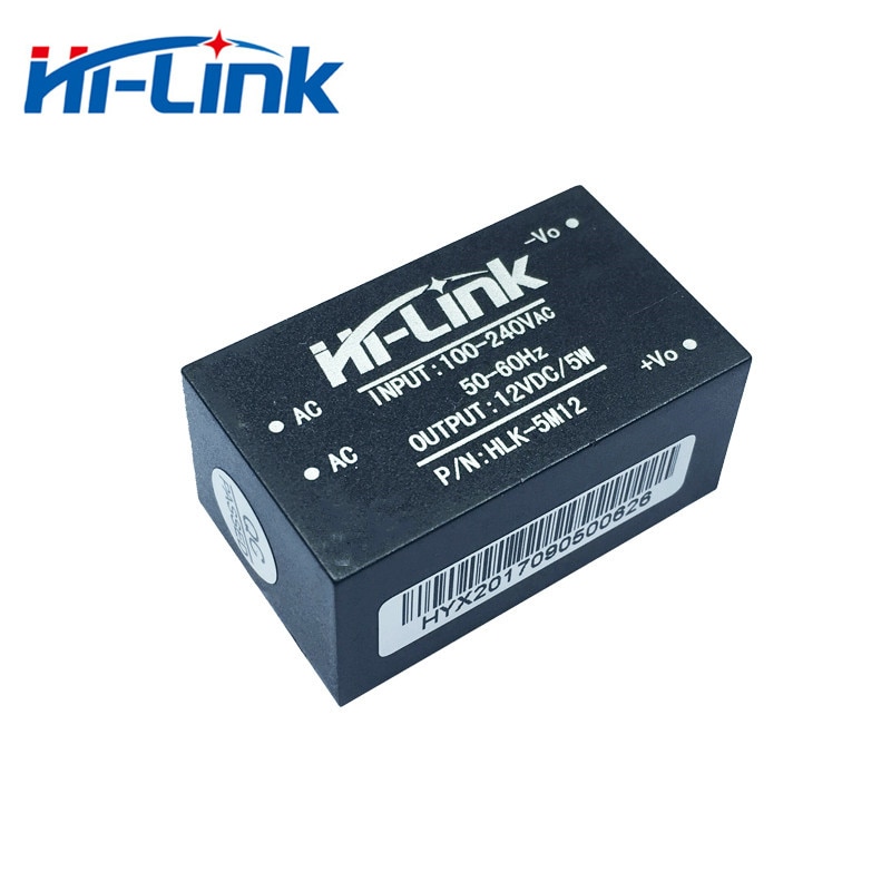 HLK-5M12 220V to12V 5W mini power supply module intelligent household switching AC DC transformer