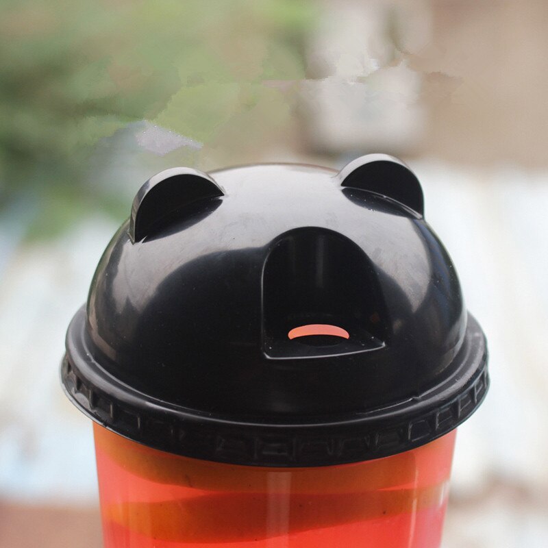 50 stk engangskop 400ml 500ml festgaver drikkepapir kopper takeaway kaffekop emballage med låg: Kun låg 3 / 400ml 14oz 50 stk