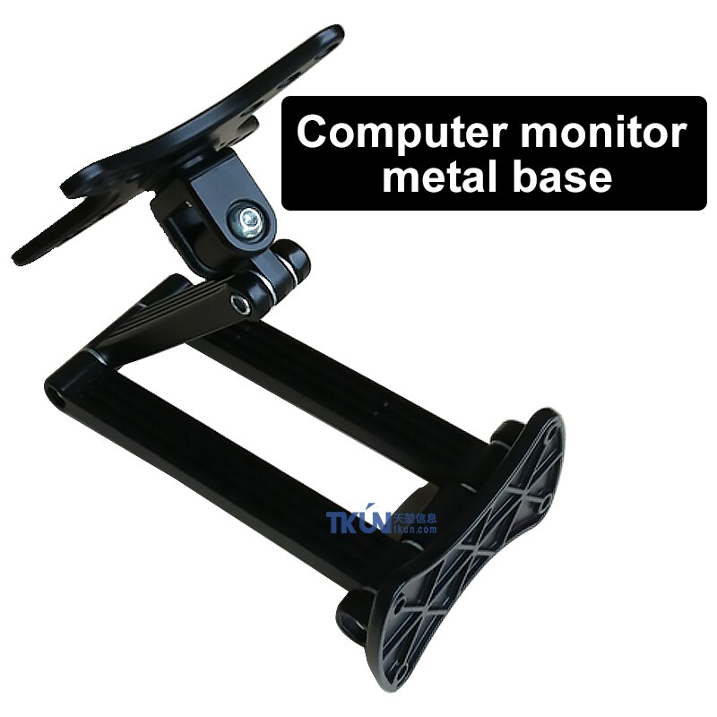 PC adjustable screen lift VESA 75x75 all aluminum alloy material, all metal bracket LCD led TV wall mounted LCD monitor base: cantilever support
