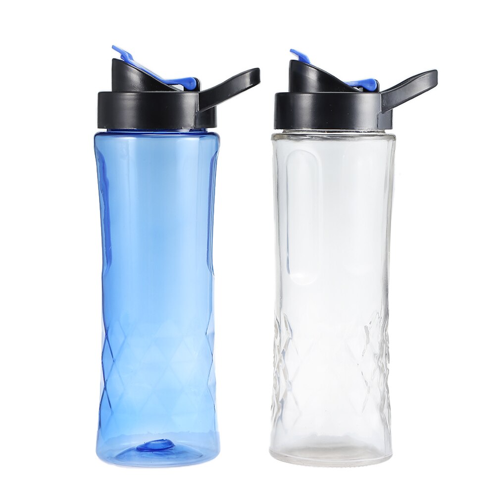 3in1 500ML Electric Fruit Juicer Machine Mini Portable Shake Juice Juicer Maker Bottle Squeezers EU Plug with Glass/Plastic Cups