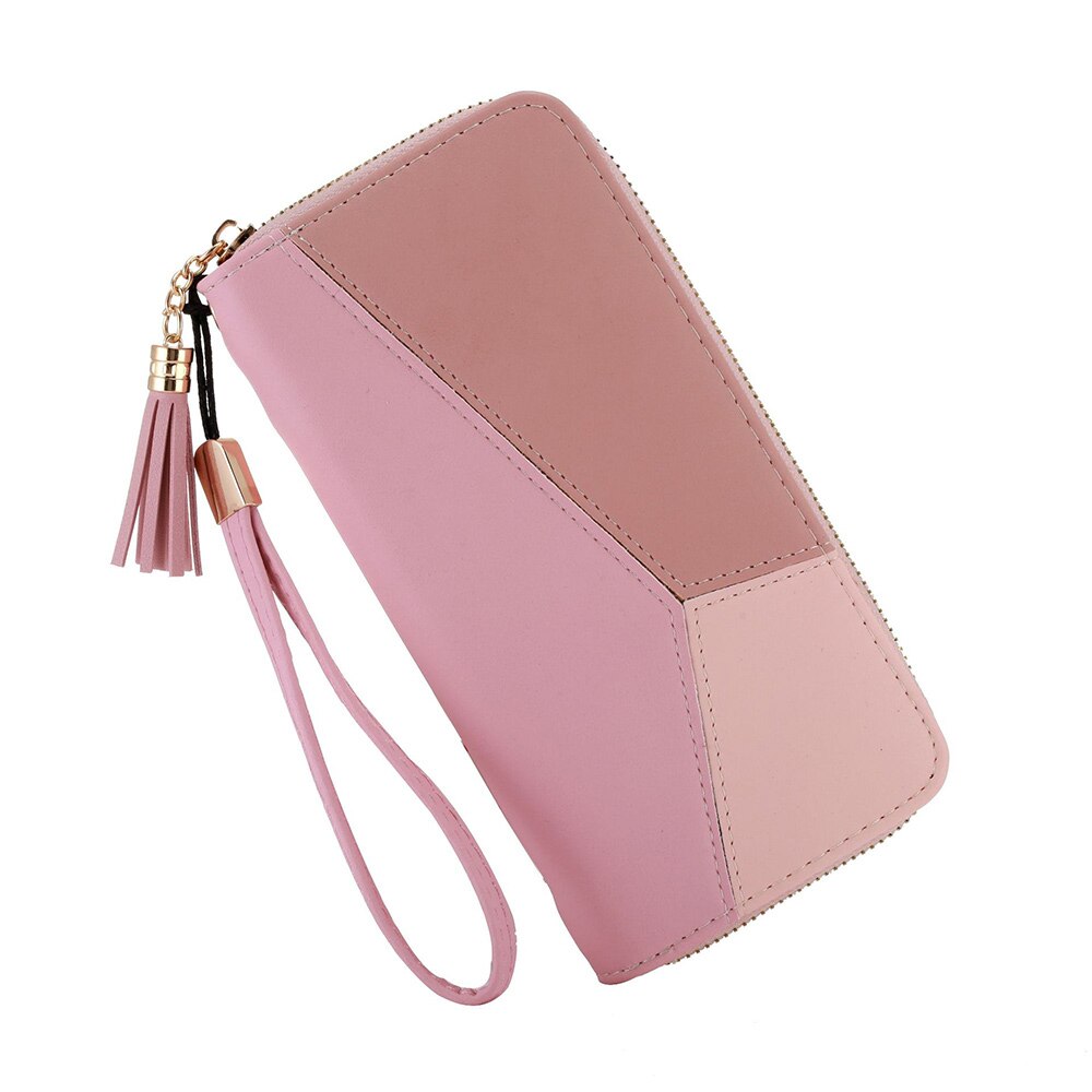 Women Long Wallet PU Leather Purse Female Long Wallet Gold Hollow Leaves Pouch Handbag For Women Coin Purse Card Holders Clutch: type3 03