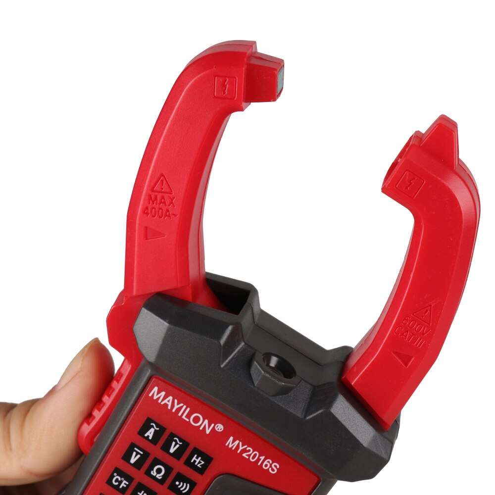 AC DC Digital Clamp Meter RMS Current Voltage Multimeter Measurement Capacitance Electrical Megger Tester