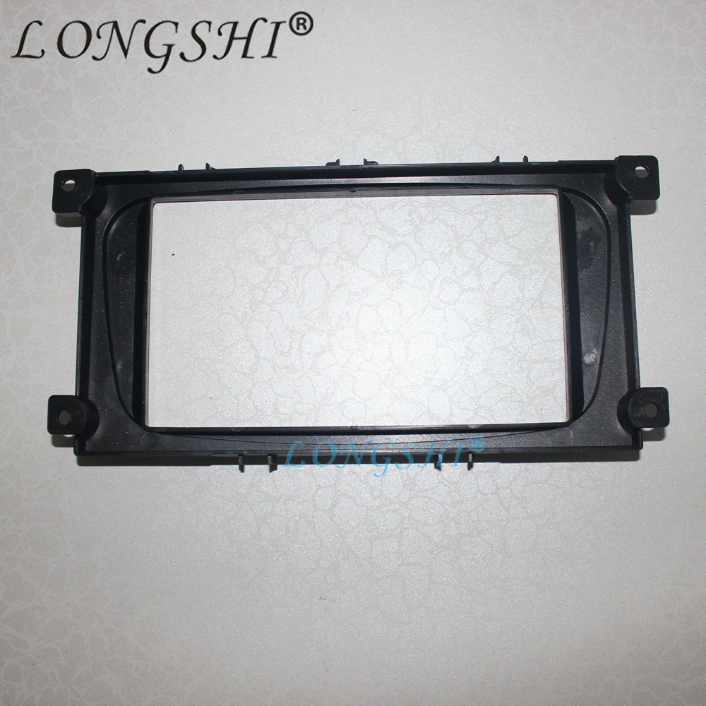 Fascia de Radio de coche de 2 Din para Ford Focus II, Mondeo Kuga s-max c-max Galaxy II, Kit de tablero estéreo compatible con instalación, Marco embellecedor de fábrica 2di
