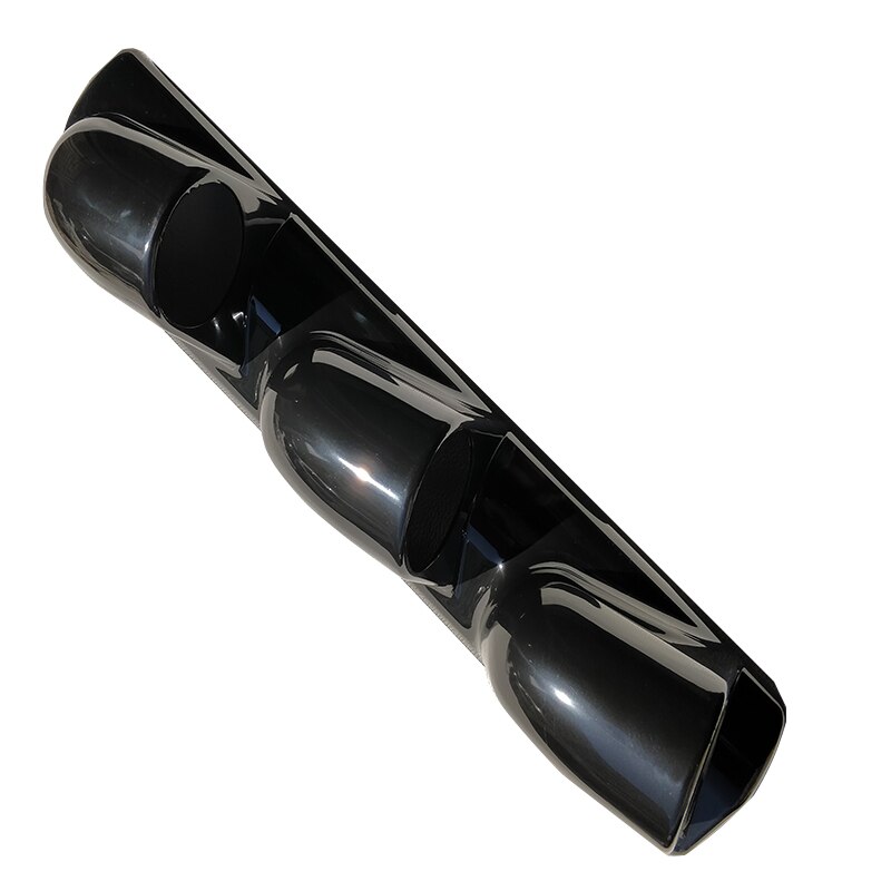 Auto Gemodificeerde Instrument Shell Instrument Cover Universal 60 Mm Water Temperatuur Meter Olie Druk Meter Toerenteller Drie Gaten