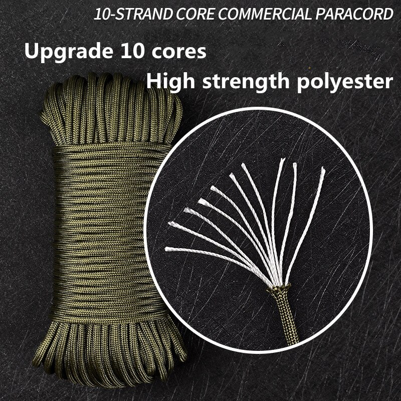 650 10 core umbrella rope outdoor paratrooper trac... – Vicedeal