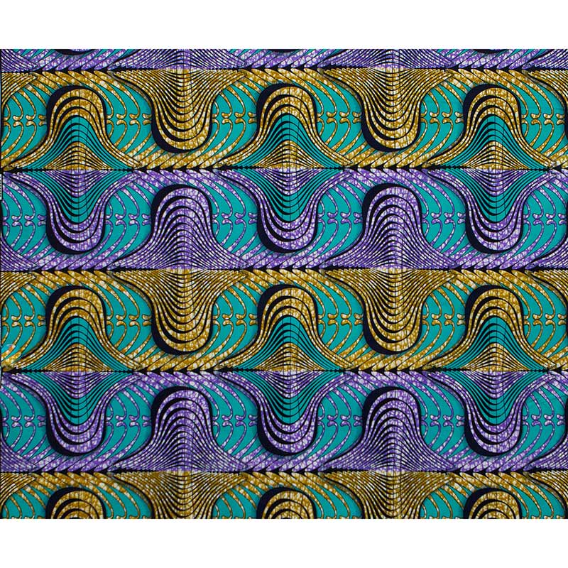 Ankara African Wax Print Fabric For Party Dress 100% Polyester Nigerian Pagne Real Wax Colorful Printed