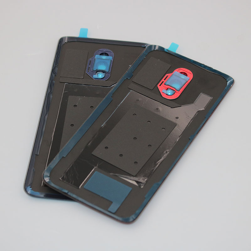 100%  originale oneplus 7 bakre batteridekseldør bakglass ett pluss 7 kabinett 1+ 7t p7819 med kameralinse + logo