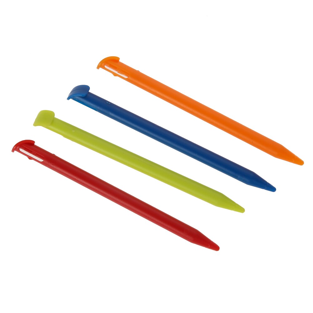 4 penna di tocco dello stilo di pz/set per la nuova penna resistiva capacitiva dello schermo di tocco delle impronte digitali dei graffi di prevenzione di Nintendo 3DS LL/XL