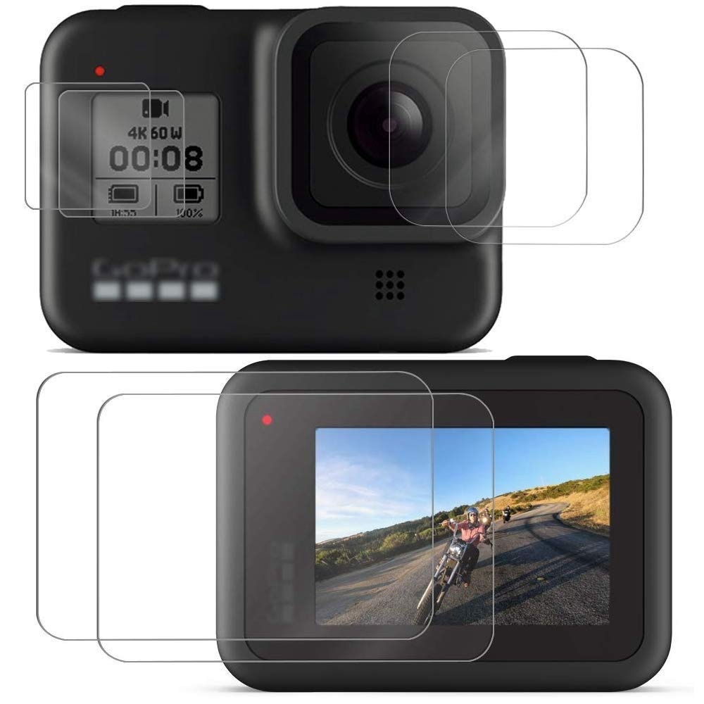 Sport Camera Screen Protectors Voor Gopro Hero 8 Gehard Glas Screen Protector Voor Gopro 8 Lens Protector Camera Accessoires