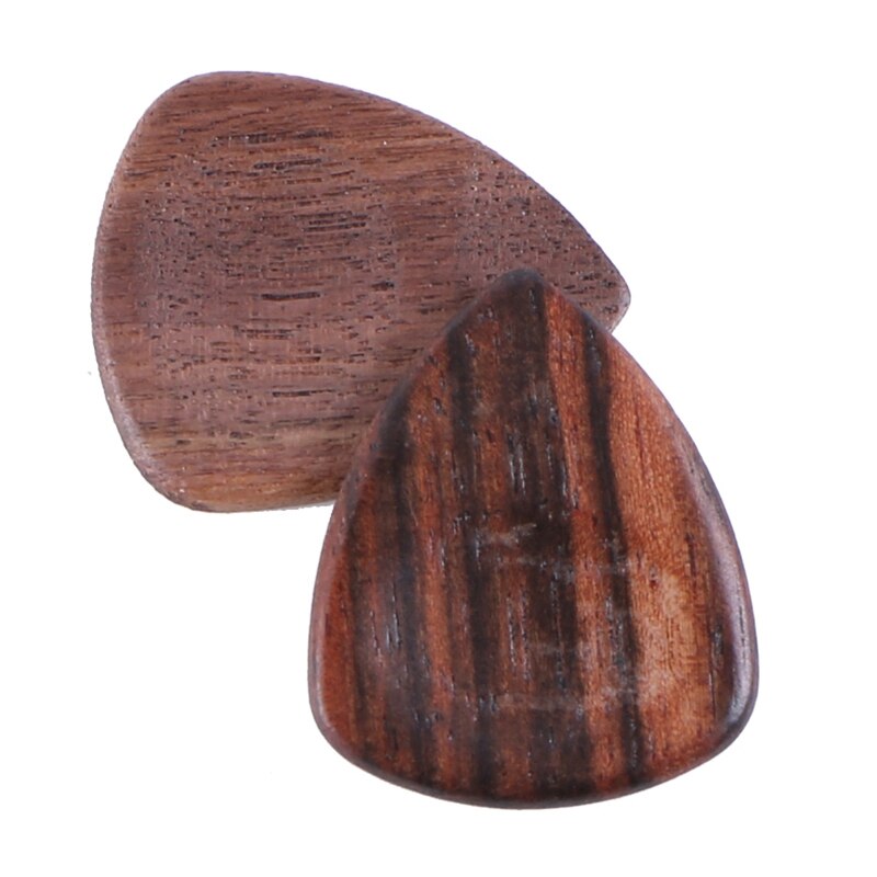 6Pcs Solid Wood Guitars Picks Plectrums Picks Finger Guitarra Picks for Musical Instrument Guitar Accessories