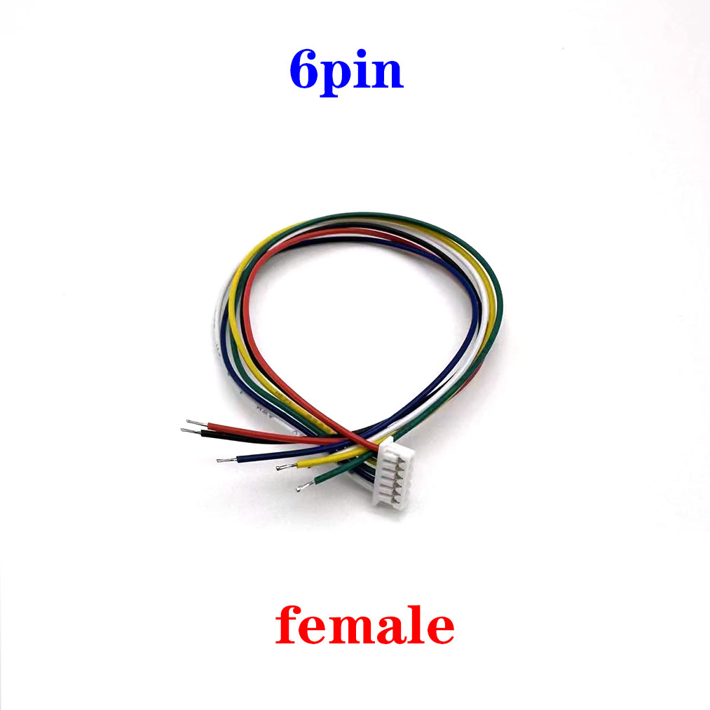 1-5PCS JST1.25 2Pin wire connector plug socket JST PH1.25mm 2P male female socket battery charging cable terminal: Yellow / 2P