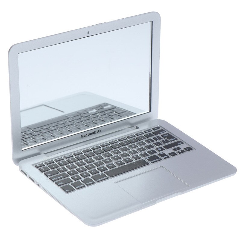 Eitelkeit Spiegel machen-hoch Mini Tasche Laptop Spiegel Computer Glas Frauen Mädchen Kreative Hause Dekorative Spiegel 1Stck: SV