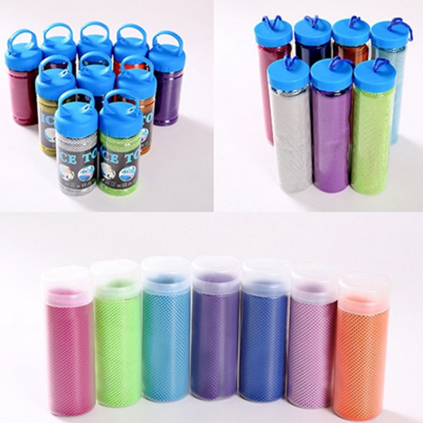 Sport Handdoek Microfiber Stof Cooling Handdoek Ijs Koude Kille Gym Hardlopen Fietsen Sneldrogende Zweet Jogging Mannen Vrouwen Hand gezicht