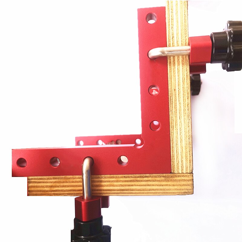 Houtbewerking haakse positioneringsklemmen 90 graden l-vormig hulpstuk verbindingsbord positioneringspaneel vaste clip