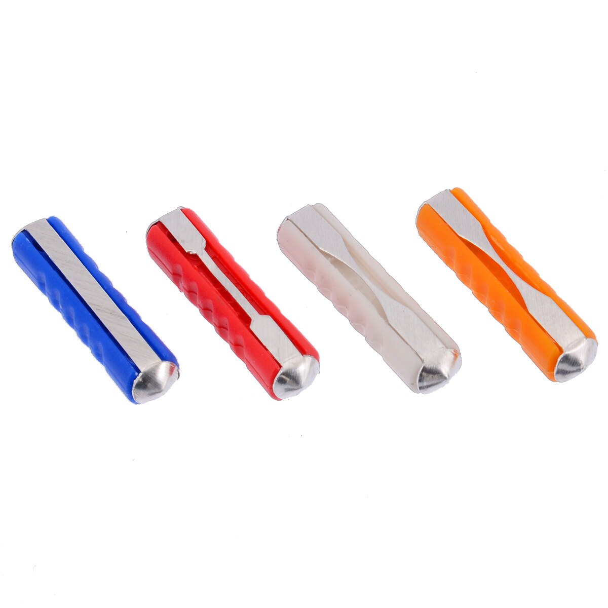 50 stk/sett 5a 8a 16a 25a klassiske bilsikringer sett keramisk kontinental bilsikring torpedo kule bil europeisk sikring