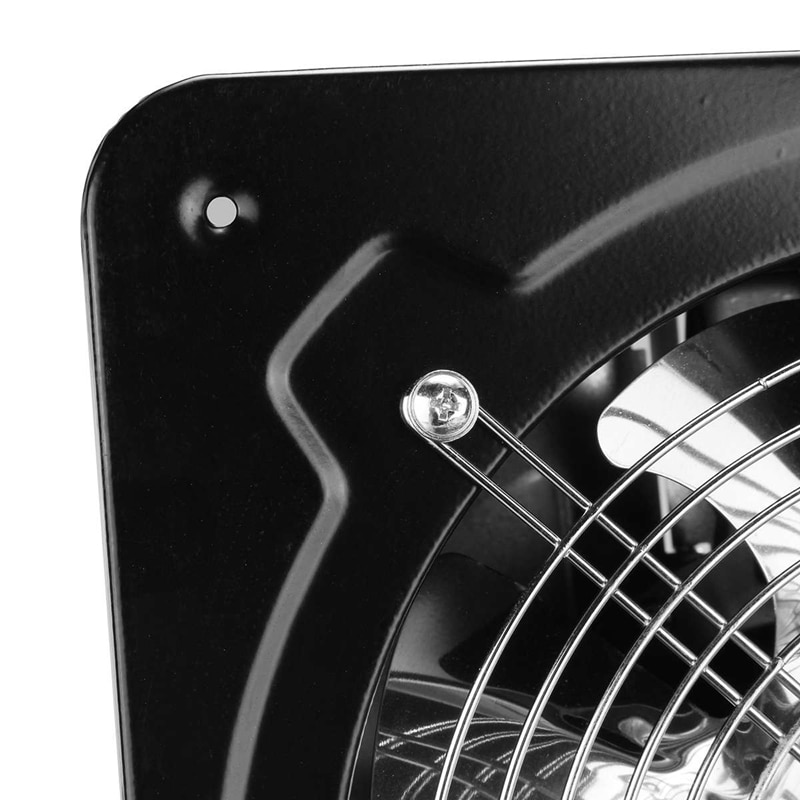 220V Exhaust Fan 6 Inch Ventilation Exhaust Fan Hanging Wall Mounted Low Noise Home Bathroom Kitchen Smoke Exhaust Fan Air Vent