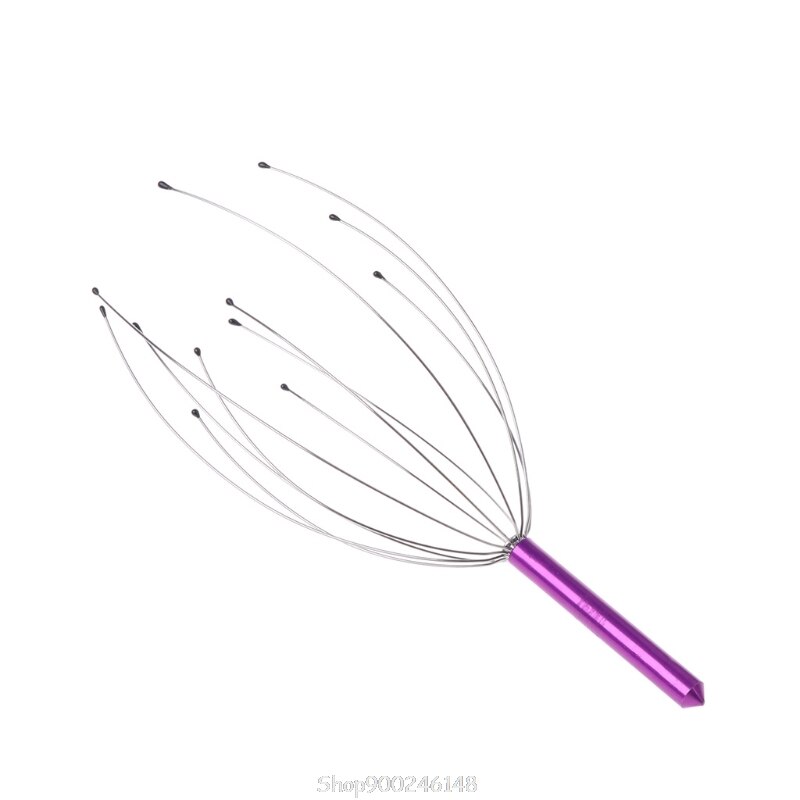 Head Neck Scalp Massager Massage Tool Stress Relax Ja18 21