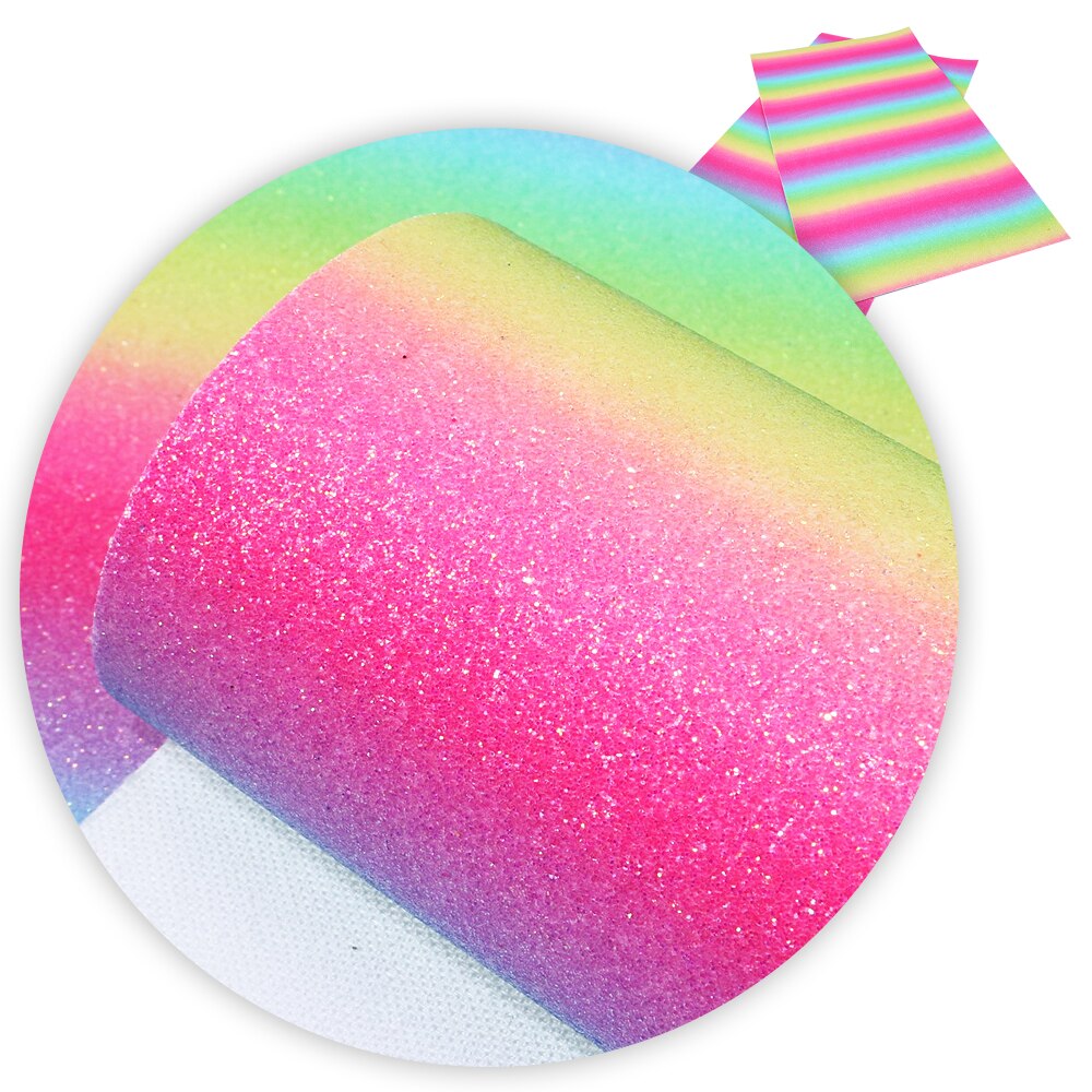 50*140Cm Faux Synthetisch Leer Stof Voor Bows Chunky Glitter Stof Voor Patchwork Lederen Lakens, 1Yc7735: 1074286030