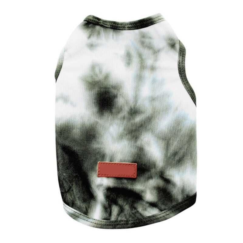 Oddychające ubrania dla małych psów zimowe buldog francuski płaszcz krawat dla psa-barwnik kostium chihuahua bluzy z kapturem dla szczeniąt odzież dla zwierząt: G / S