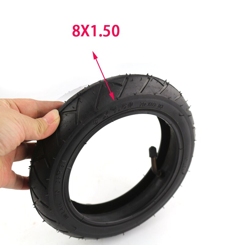 Alto rendimiento 8x1,50 8 pulgadas interior y exterior juego de neumáticos bicicletas niños sillas de ruedas eléctricas