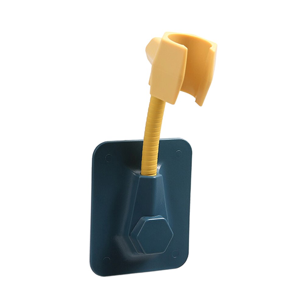 Universal Adjustable Shower Bracket Stand Holder Rotatable for Bathroom Home SEC88: Blue  1PC