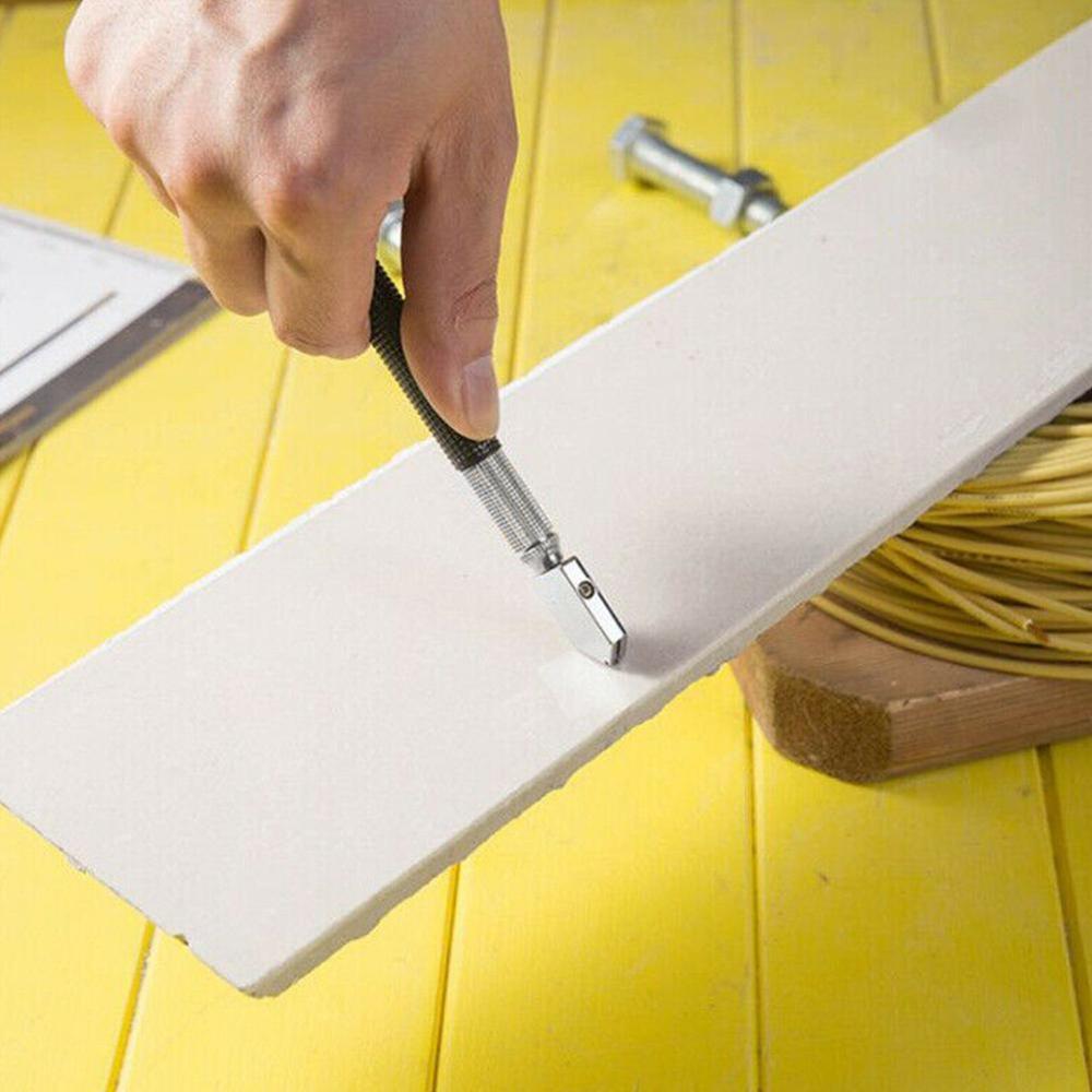 Metal Handle Straight Head Oil Cutter Glass Cutter Cutting Glass Straight D7C2