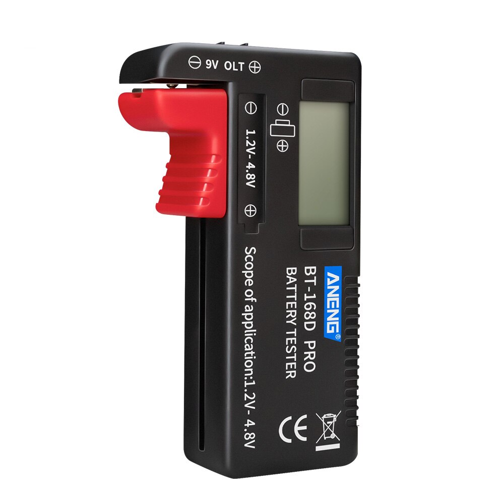 ANENG BT-168 PRO Battery Tester Digital-display Type Tester Battery Checker Battery Capacity Diagnostic Tool Universal Tester