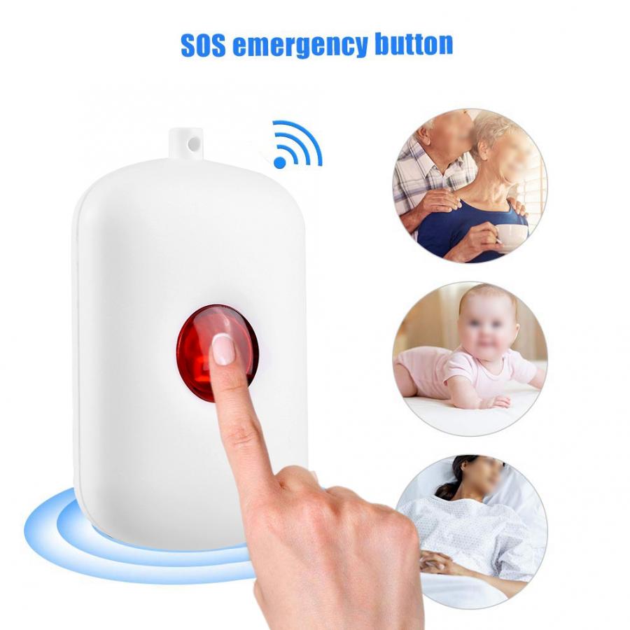 433MHz panic button Wireless SOS Call Emergency Button Alarm Home Security Burglar Sensor sos button