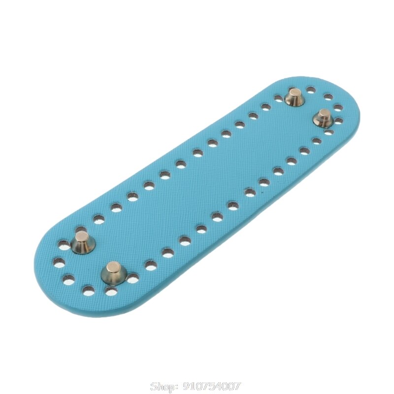 Bolsa de ganchillo para tejer DIY, almohadilla moldeadora inferior para uñas, Base de cojín para hacer monedero N13 20,