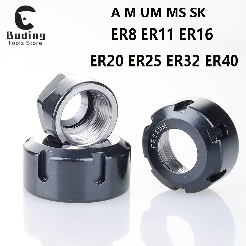 1PC ER murmeln EINE M UM Frau GER ER8 ER11 ER16 ER20 ER25 ER32 ER40 SK10 SK16 Internationalen Standard spindel Hohe Geschwindigkeit Werkzeughalter