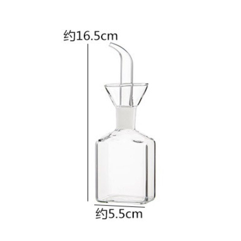 Wysokiej jakości szkło borokrzemowe naczynie na olej gospodarstwa domowego szczelny butelka oleju kuchnia garnek sojowy zbiornik paliwa ocet butelka robić mieszania butelka: S