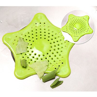 Silicagel keuken zeester afvoer gootsteen zeef filter anti-verstopping badkamer riool haar reinigingsgereedschap accessoires  k1086 e: Groente