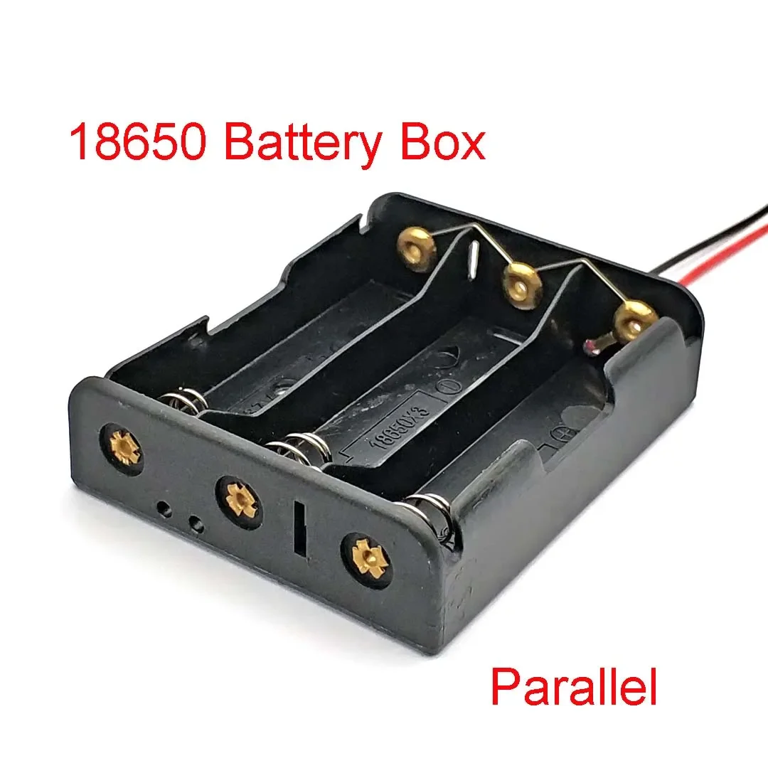18650 Power Bank Cases 3 18650 Battery Holder Storage Box Case 18650 Parallel / Series Battery Box