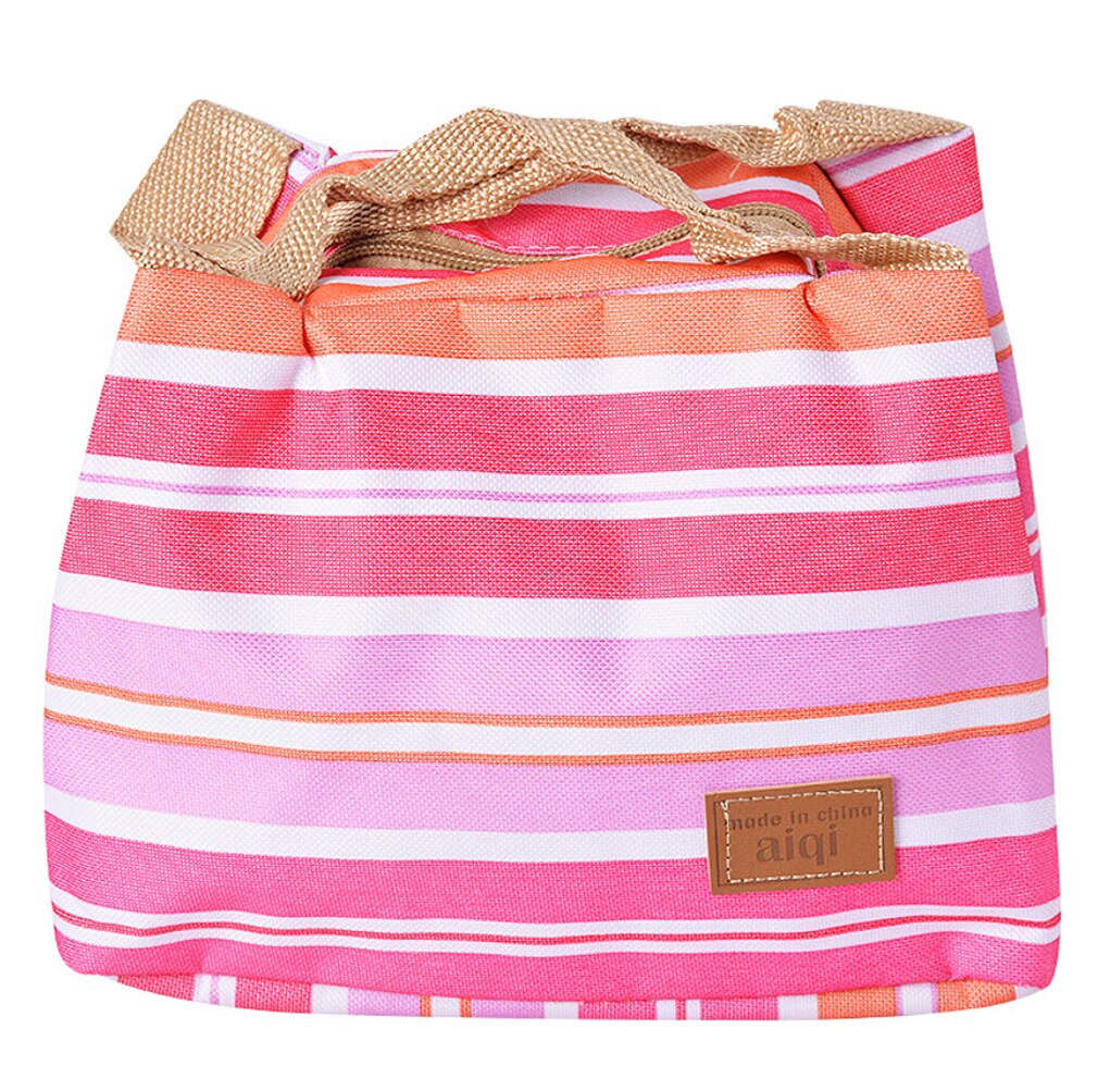 Geïsoleerde Koeler Lunch Tas Picknick Opbergdoos Werk Mannen/Vrouwen Kids School Doos School Office Picknick Thermische Koeler Zip carry Tote: 6