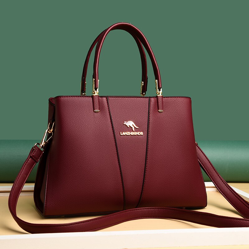 Casual Pu Leather Shoulder Bags for Women Small Square Bags Versatile Simple Crossbody Bag