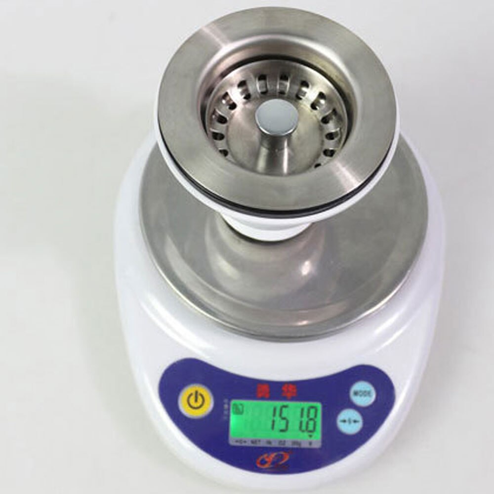 65mm Chrome Belfast Sink Mini Stainless Steel Basket Strainer Waste Kit