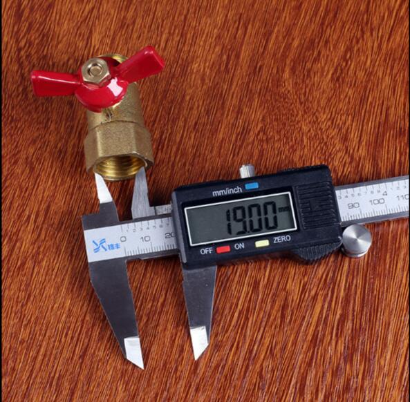 Water Filter Parts brass ball valve male 1/2" to female 1/2"