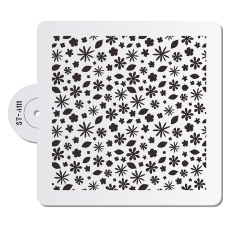 Plantillas reutilizables para decorar pasteles, molde de decoración, H3CC