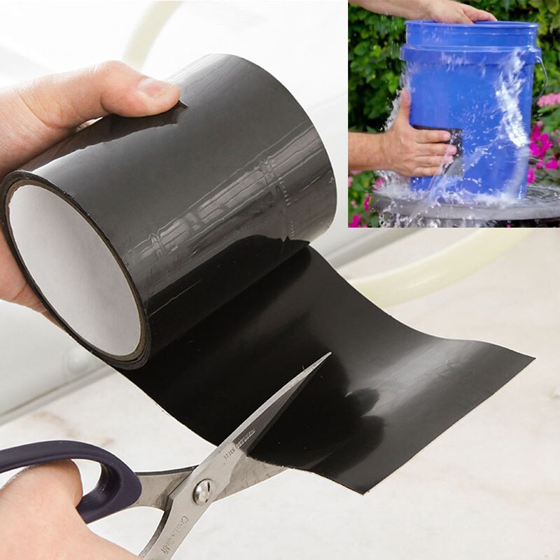 Super Starke Wasserdichte Abdichtung Band Patch Bond Auto Reparatur Stop Leck Leistung Befestigung Adhesive PVC Starke Pipeline Dichtung Reparatur