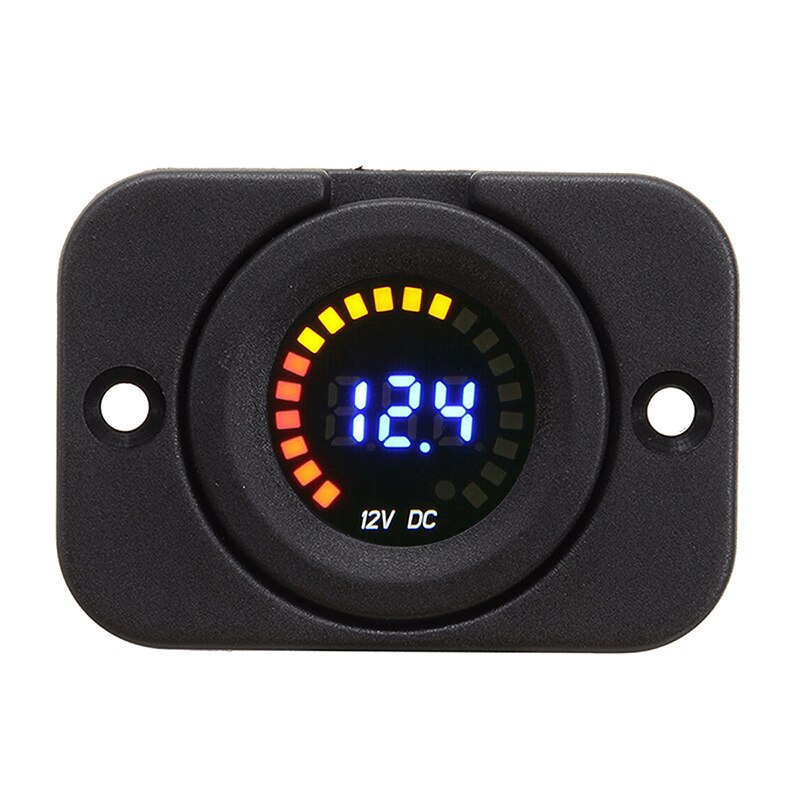 Dc 12V Universele Auto Motor Boot Led Digitale Voltmeter Panel Volt Meter Monitor Gauge Display Auto Accessoires