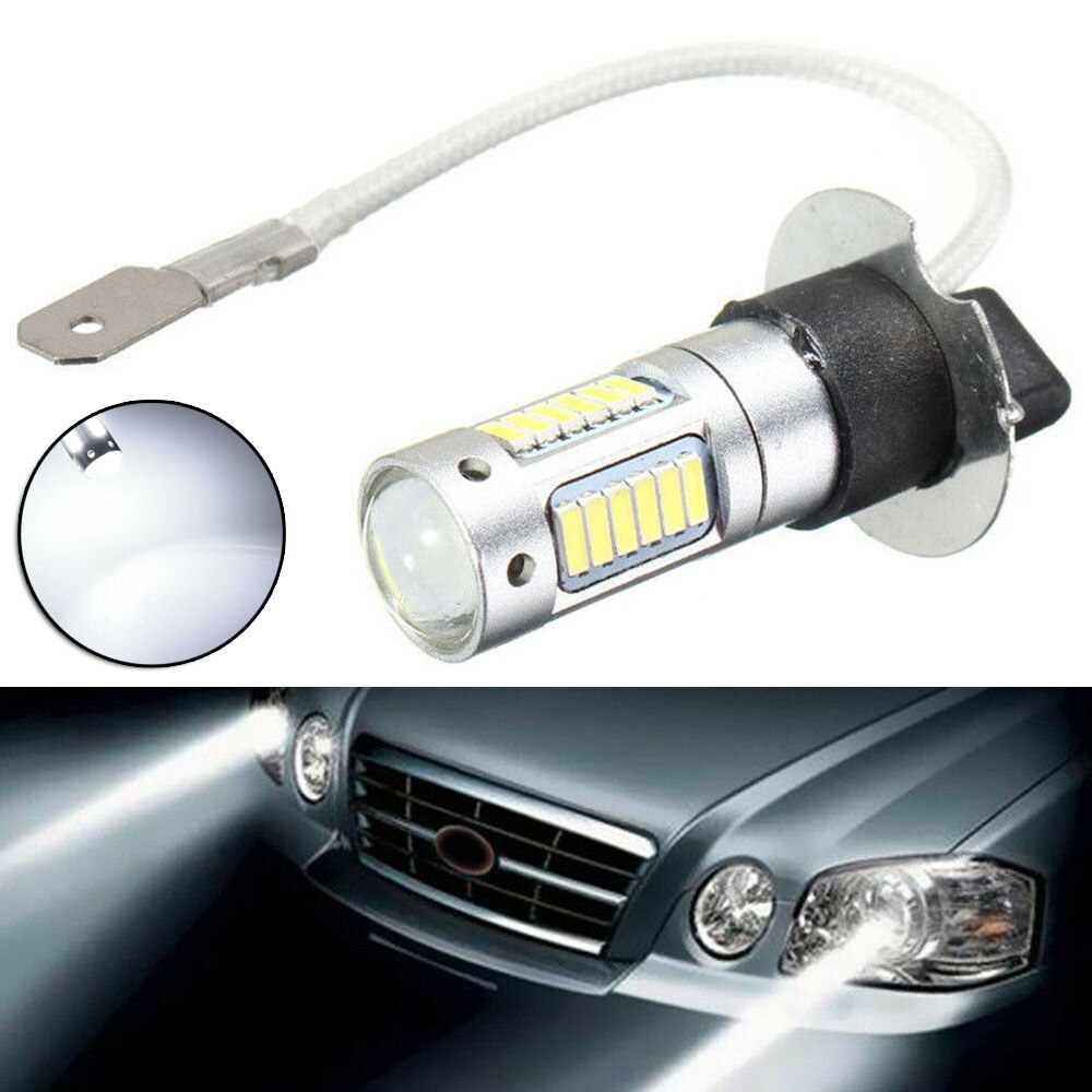 25w mistlampen 4014 led lamp accessoires auto auto wit 1100lm h3 lampen