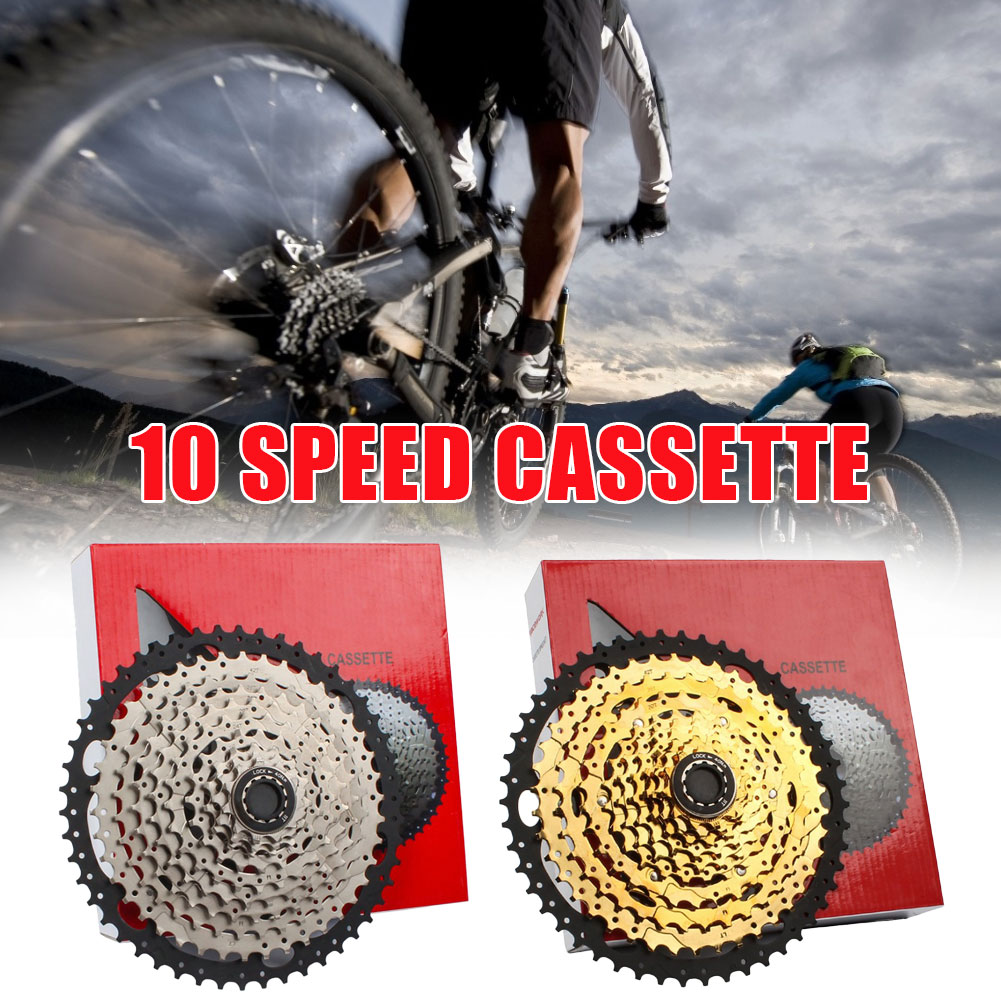 MTB Bicycle 10 Speed 11-50T Cassette Freewheel Bike Flywheel Cog Sprocket Steel Plate Bike Parts Accessories